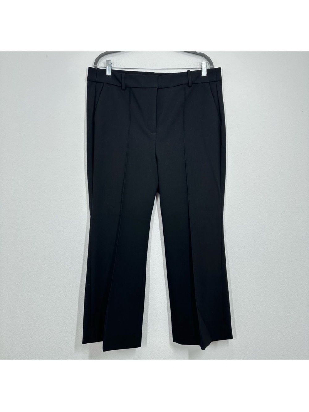 J. CrewNatalia pant in four-season stretch black size 14 - Picture 3 of 9